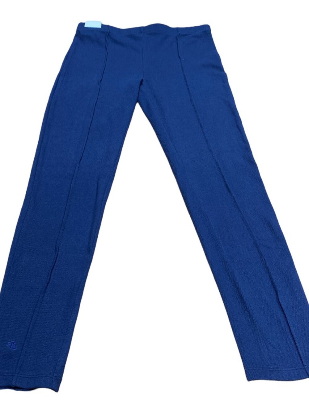 LAUREN RALPH LAUREN Womens Center Pintuck Twill Leggings